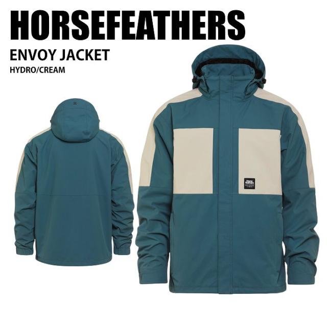 HORSEFEATHERS ホースフェザーズ ENVOY JACKET HYDRO/CREAM 24-25 ウエア ユニセックス ジャケット スキー スノーボードの通販は 19,099円