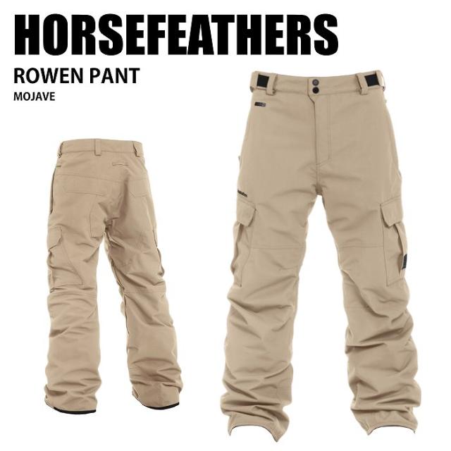 HORSEFEATHERS ホースフェザーズ ROWEN PANT MOJAVE 24-25 ウエア ユニセックス パンツ スキー スノーボード HORSEFEATHERS ホースフェザーズ ROWEN PANT MOJAVE 24-25 ウエア ユニ