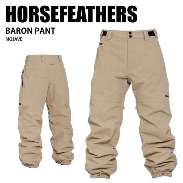 HORSEFEATHERS ホースフェザーズ BARON PANT MOJAVE 24-25 ウエア ユニセックス パンツ スキー スノーボード