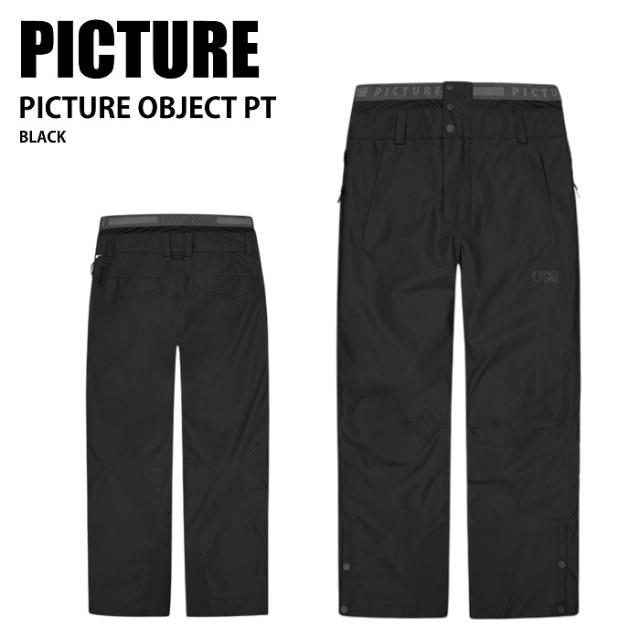 PICTURE ピクチャー PICTURE OBJECT PT BLACK 24-25 ウエア ユニセックス パンツ スキー スノーボード