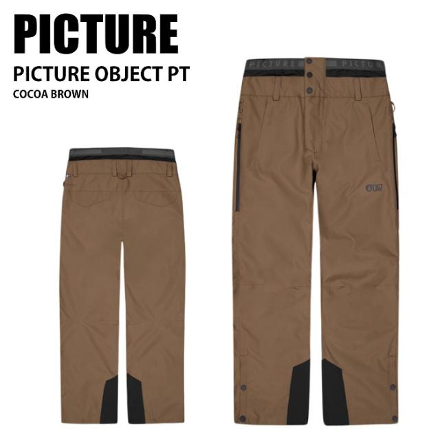 PICTURE ピクチャー PICTURE OBJECT PT COCOA BROWN 24-25 ウエア ユニセックス パンツ スキー スノーボード