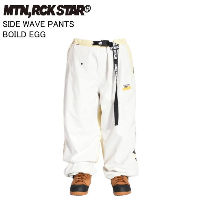 MTN.ROCK STAR マウンテンロックスター SIDE WAVE PANTS サイドウェーブパンツ BOILD EGGマンロク MRS 25-26 ウェア