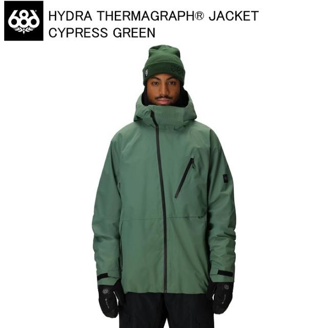 686 シックスエイトシックス M5WN149 HYDRA THERMAGRAPH JACKET CYPRESS GREEN ウェア ジャケット ロクハチロク 25-26モデル