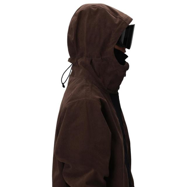 686 シックスエイトシックス M3WN136 Ghost 2.5L Anorak COFFEE CORDUROY スノーボードウェア ジャケット 686ウェア 25-26モデル