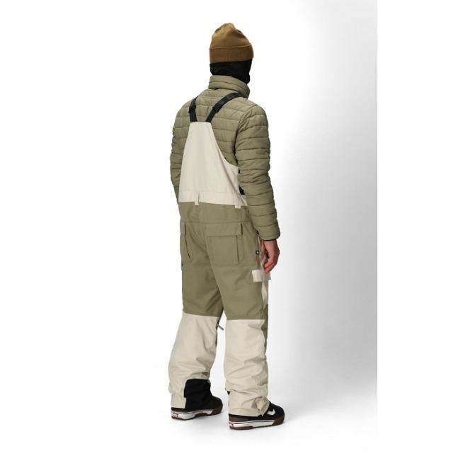 686 シックスエイトシックス M5WN251 HOT LAP INSULATED BIB LIMESTONE COLORBLOCK ウェア 686ウェア ビブパンツ 25-26モデル_1