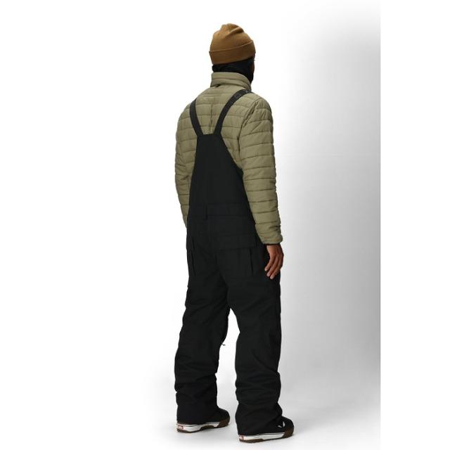 686 シックスエイトシックス M5WN251 HOT LAP INSULATED BIB BLACK スノーボードウェア 686ウェア ビブパンツ 25-26モデル 686 シックスエイトシックス M5WN251 HOT LAP INSULATED BIB BLACK