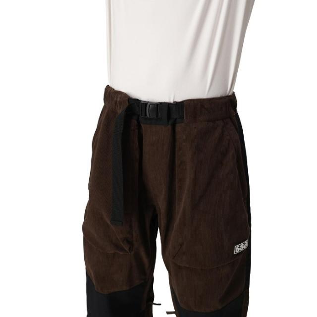 686 シックスエイトシックス M3WN223 Ghost 2.5L Pant COFFEE CORDUROY スノーボードウェア 686ウェア パンツ 25-26モデル