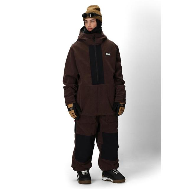 686 シックスエイトシックス M3WN223 Ghost 2.5L Pant COFFEE CORDUROY スノーボードウェア 686ウェア パンツ 25-26モデル