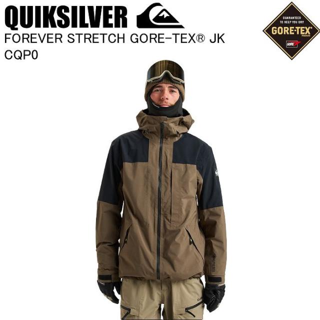 QUIKSILVER クイックシルバー EQYTJ03509 FOREVER STRETCH GORE-TEX JK CQP0 スノーボードウェア ジャケット ゴアテックス 25-26
