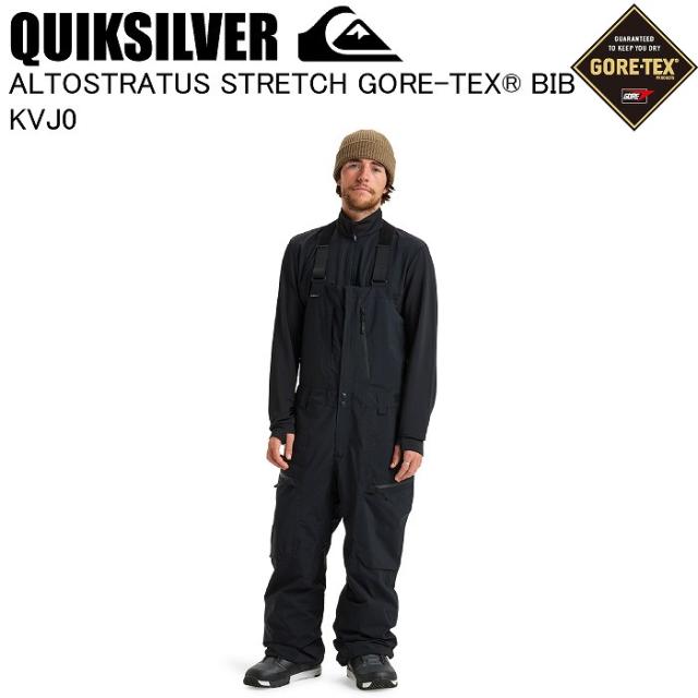 QUIKSILVER クイックシルバー EQYTP03245 ALTOSTRATUS STRET GORE-TEX BIB KVJ0 スノーボードウェア ビブパンツ ゴアテックス