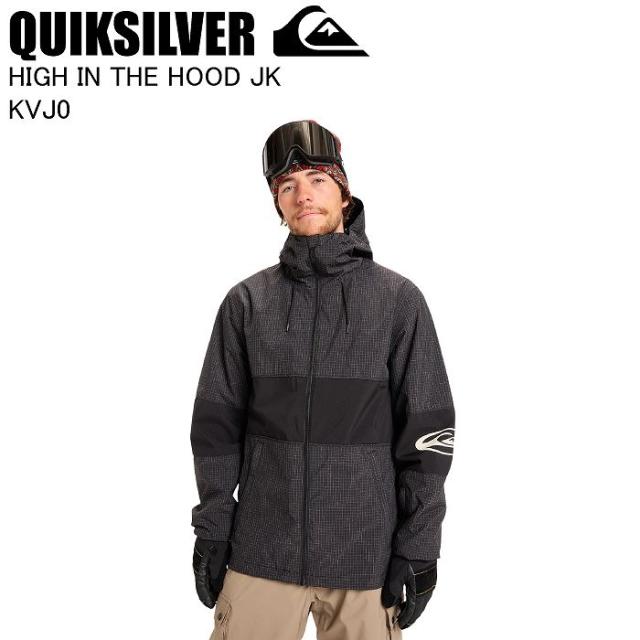 QUIKSILVER クイックシルバー EQYTJ03517 HIGH IN THE HOOD JK KVJ0 スノーボードウェア ジャケット ウェア スノボ 25-26モデル