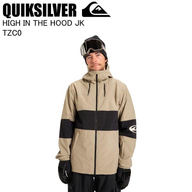 QUIKSILVER クイックシルバー EQYTJ03517 HIGH IN THE HOOD JK TZC0 スノーボードウェア ジャケット ウェア スノボ 25-26モデル