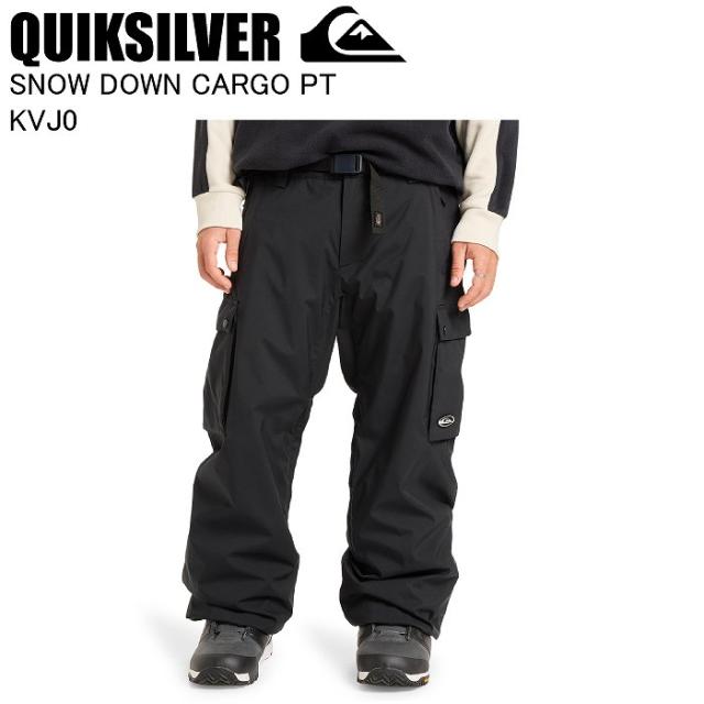 QUIKSILVER クイックシルバー EQYTP03231  DOWN CARGO PT KVJ0 スノーボードウェア パンツ ウェア カーゴパンツ 25-26モデル