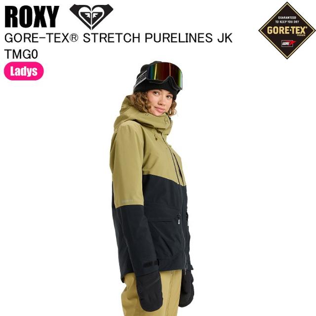 ROXY ロキシー ERJTJ03506 GORE-TEX STRETCH PURELINES JK TMG0 スノーボードウェア ジャケット ゴアテックス レディース 25-26