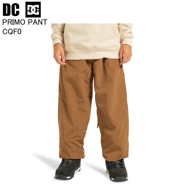 DC ディーシー DPT253901 PRIMO PANT CQF0 スノーボードウェア DCウェア パンツ スノボ スノーボード ウェア 25-26モデル