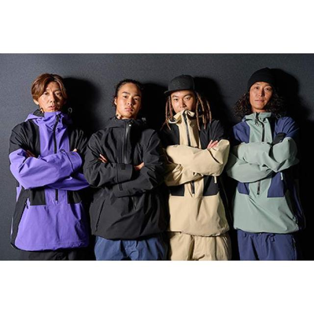 SESSIONS セッションズ SSFW250013 CHAOS PULLOVER JACKET SAND BEIGE スノーボード ウェア ジャケット スノボ 25-26モデル_5