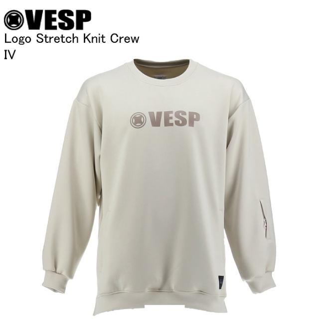 VESP ベスプ VPMS1039 Logo Stretch Knit Crew IV スノーボード ウェア VESPウェア 25-26モデル メンズ レディース