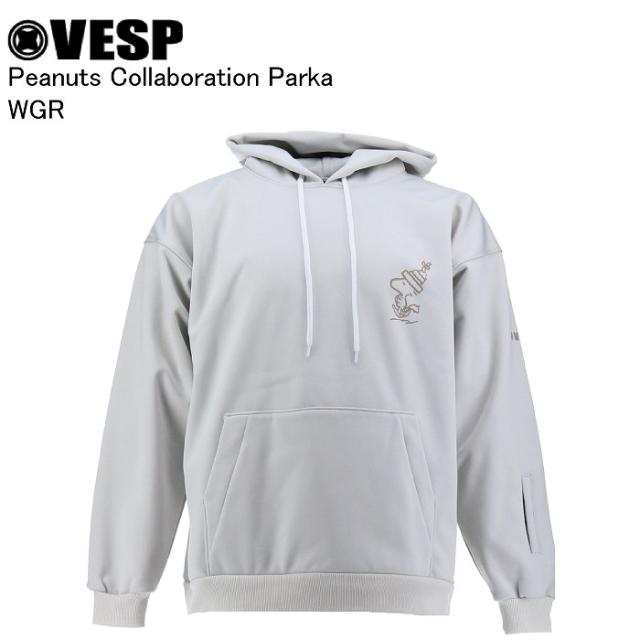 VESP ベスプ SNMS2035 Peanuts Collaboration Parka WGR スノーボード ウェア 耐水 VESPウェア 25-26モデル メンズ レディース