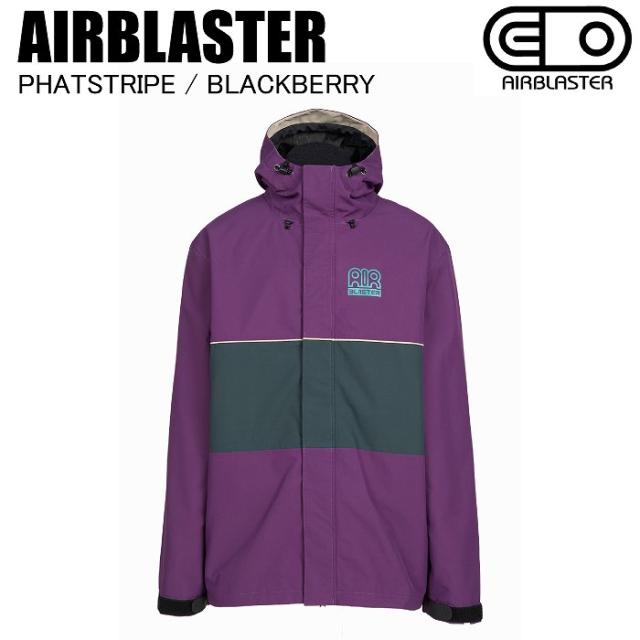 AIRBLASTER エアブラスター AB26MJKT_1046 PHATSTRIPE JACKET BLACKBERRY スノーボードウェア ジャケット エアブラ 25-26モデル