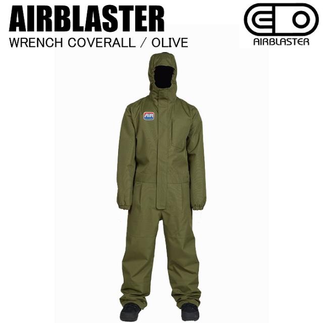 AIRBLASTER エアブラスター AB26MSUI_1216 WRENCH COVERALL OLIVE スノーボードウェア スーツ つなぎ エアブラ 25-26モデル