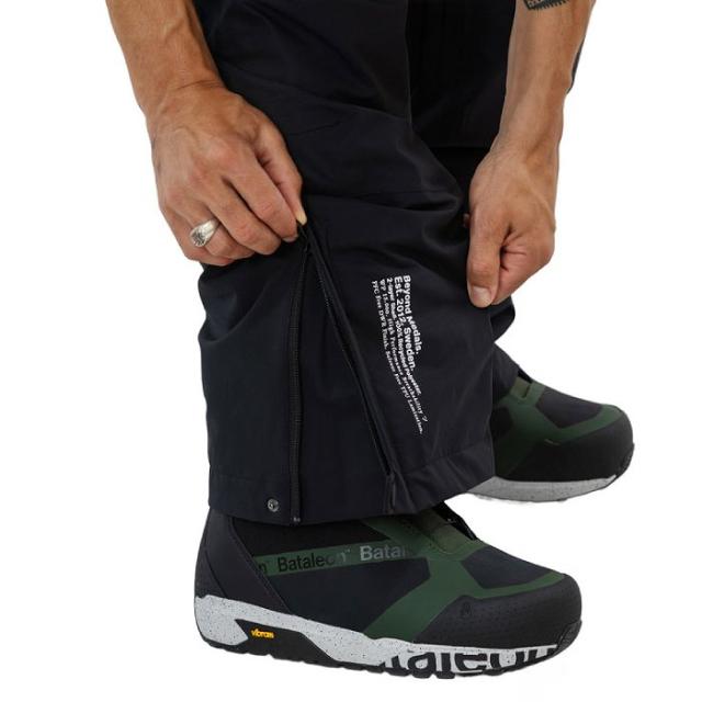 BEYOND MEDALS ビヨンドメダル ZIP PANTS 2L ジップパンツ BLACK