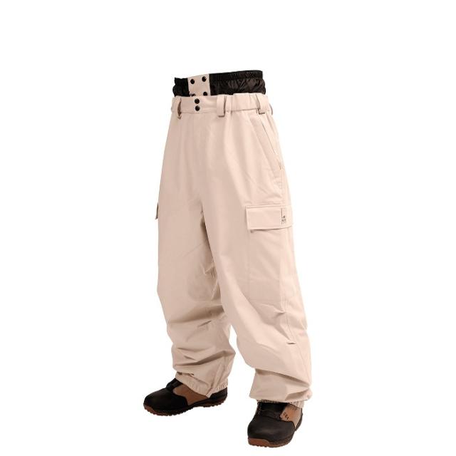 SCAPE エスケープ BAGGY PANTS LIGHT SAND 24-25 ウエア ユニセックス パンツ スノーボード スノボ SCAPE エスケープ BAGGY PANT バギーパンツ LIGHT SAND スノーボード