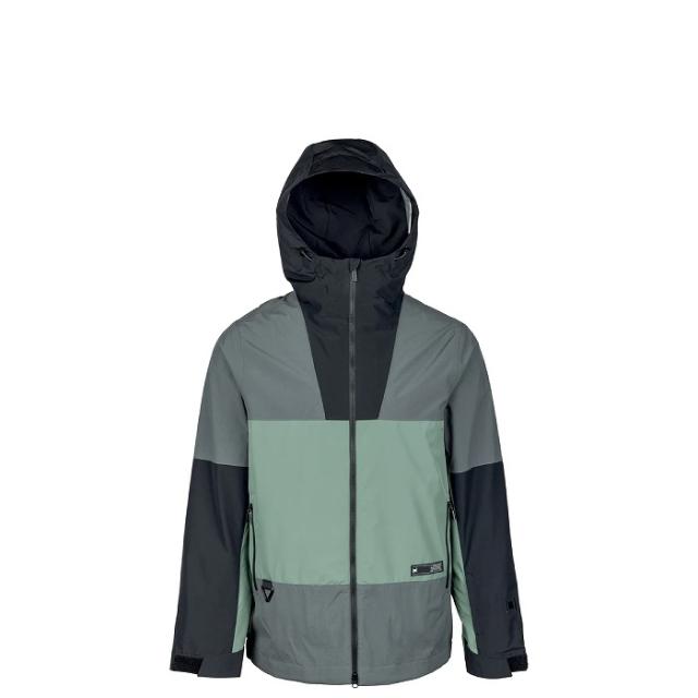 L1 エルワン VENTURA JACKET CARBON/SAGE/BLACK スノーボードウェア