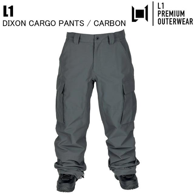 L1 エルワン DIXON CARGO PANT CARBON スノーボードウェア パンツ L1ウェア スノボ ウェア 25-26モデル