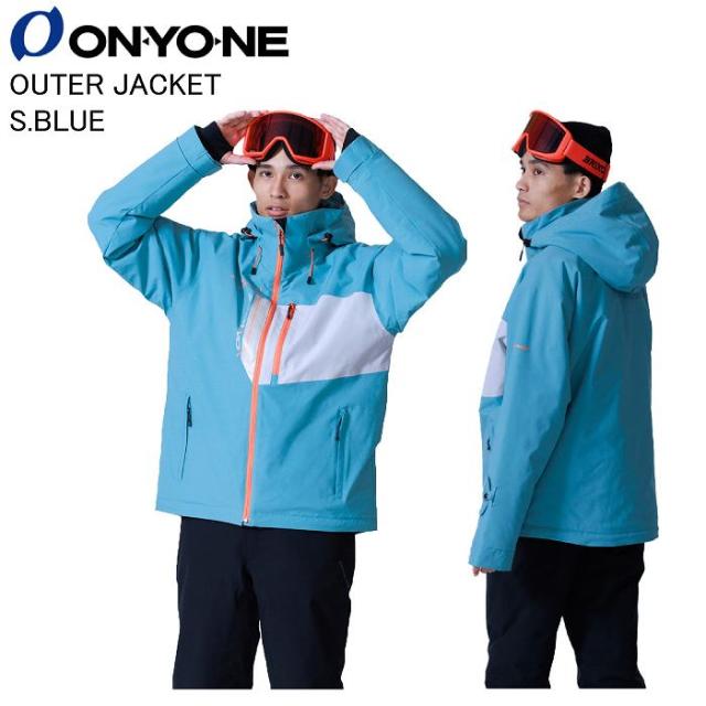 ONYONE オンヨネ ONJ98540 UNISEX OUTER JACKET S.BLUE スキー ウェア ジャケット スキーウェア オンヨネウェア 25-26モデル
