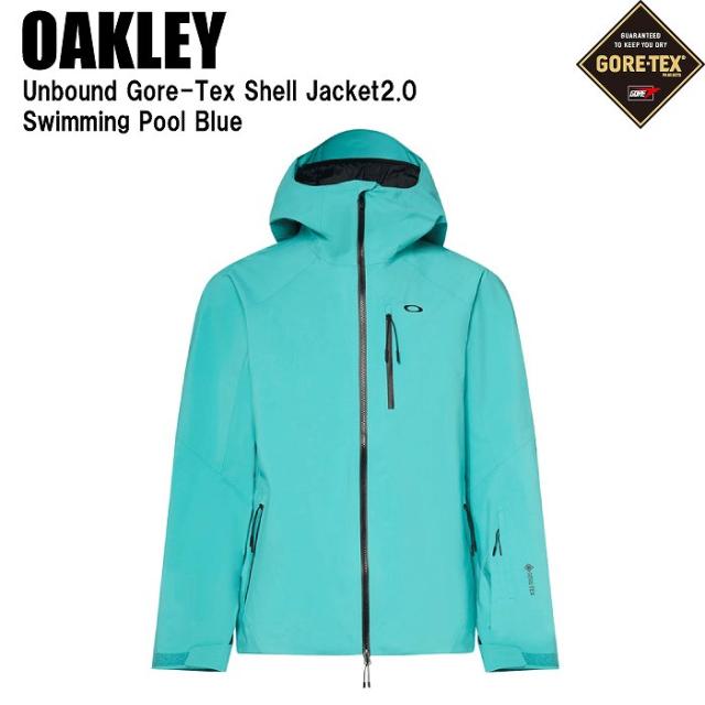 OAKLEY オークリー FOA406111 UNBOUND GORE-TEX SHELL JACKET2.0 SP BLUE スキー スノーボード ジャケット ウェア ゴアテックス