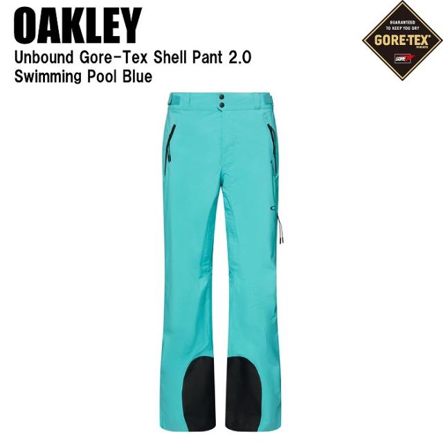 OAKLEY オークリー FOA406107 UNBOUND GORE-TEX SHELL PANT 2.0 SPOOL BLUE スキー スノーボード パンツ ウェア ゴアテックス