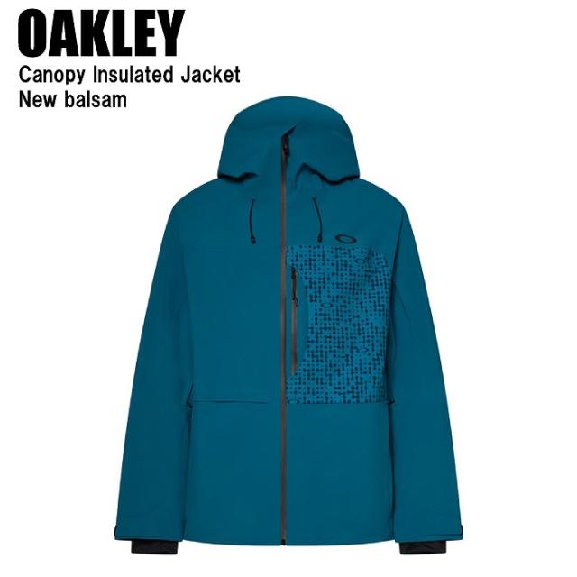 OAKLEY オークリー FOA407383 CANOPY INSULATED JACKET NEW BALSAM スキー スノーボード ウェア ジャケット オークリーウェア