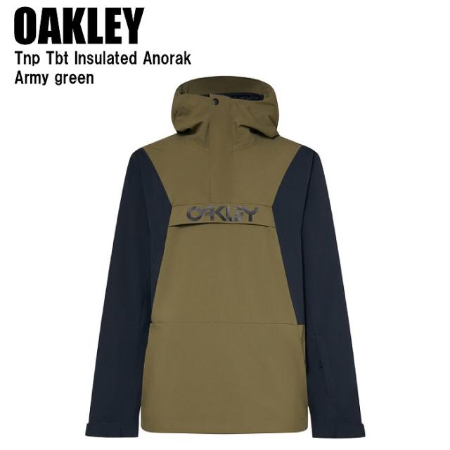 OAKLEY オークリー FOA403652 TNP TBT INSULATED ANORAK ARMY GREEN スキー スノーボード ウェア ジャケット アノラック