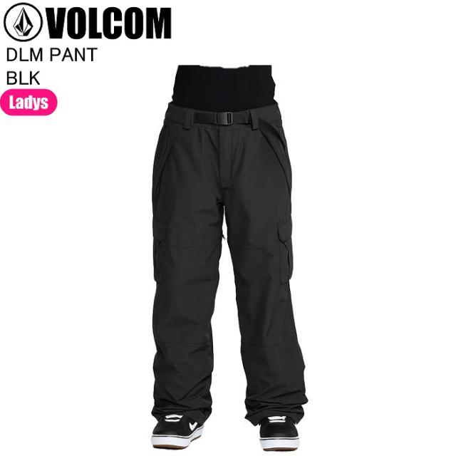 VOLCOM ボルコム H1352605 DLM PANT BLK スキー スノーボード ウェア パンツ ボルコムウェア レディース 25-26モデル