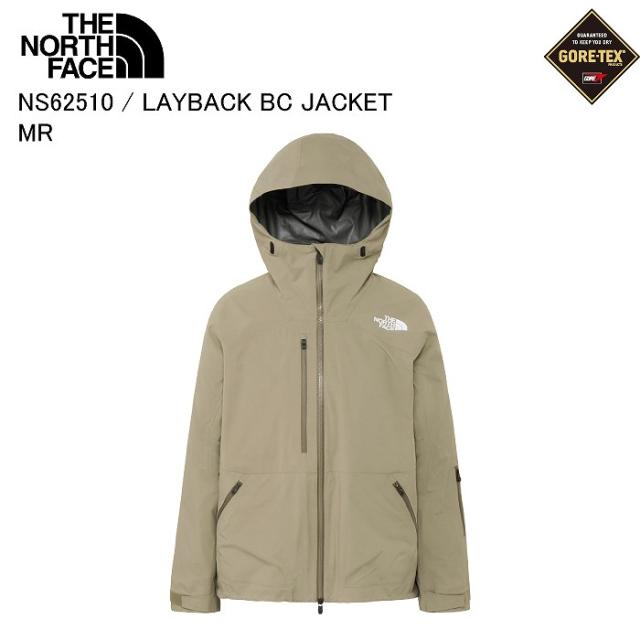THE NORTH FACE ノースフェイス NS62510 LAYBACK BC Jacket MR スキー スノーボード ジャケット レイバック ウェア 25-26モデル