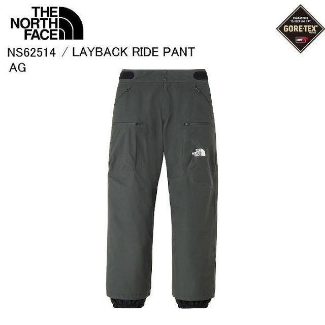 THE NORTH FACE ノースフェイス NS62514 LAYBACK RIDE Pant AG スキー スノーボード パンツ ウェア レイバック 25-26モデル
