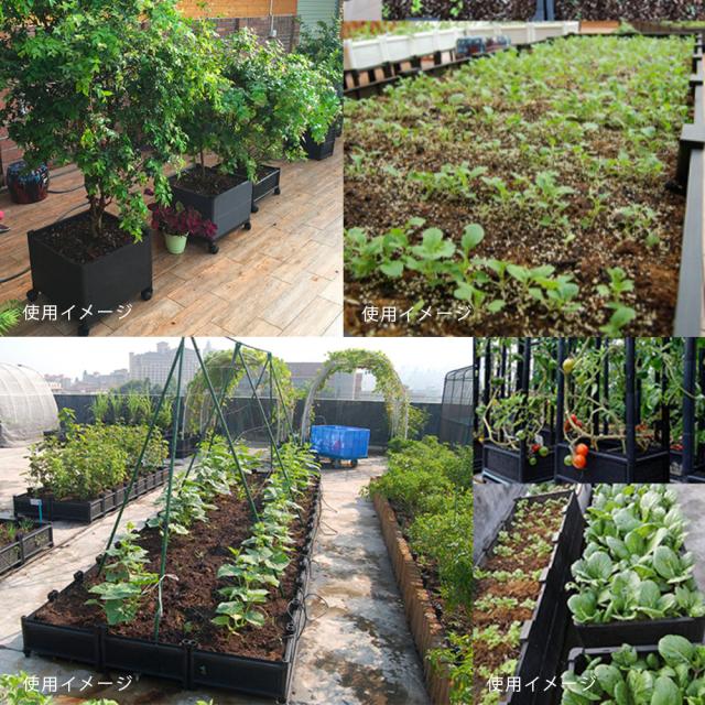 プランター 高床式菜園 野菜栽培用プランター 野菜植え付けボックス ガーデンプランター ベランダ 家庭菜園 (幅200cm×高さ53cm×奥行き100cm)_7
