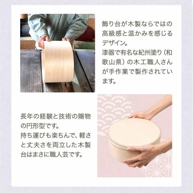 雛人形 ひな人形 収納飾り おひなさま コンパクト かわいい おしゃれ 手書き名入れ特典 当店オリジナル木製収納飾り台 華みやび5人揃い 送料無料 ひな祭り ひなまつり 段飾り 陶器製 小さい 人気 ミニチュア ミニ お雛様 .雛人形.の通販は