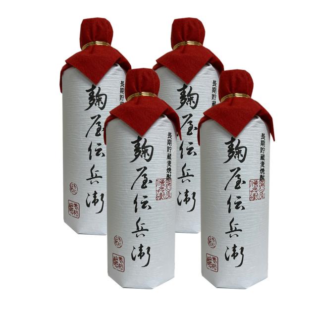麹屋伝兵衛 長期貯蔵5年 41° 720ml×4本セット 老松酒造 大分