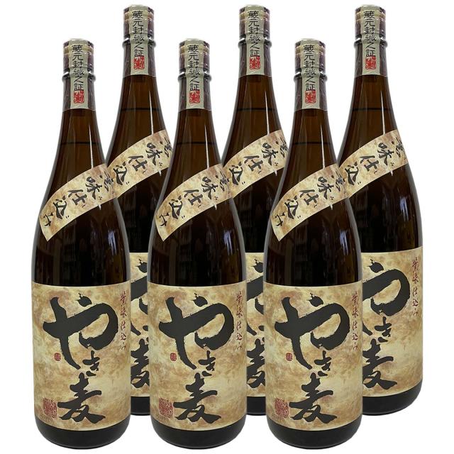 やき麦 25° 1800ml 6本セット
