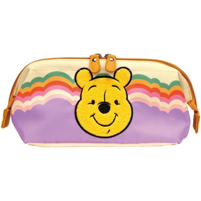 がま口 ポーチ お出かけ 小物入れ キャラクター マチあり ZGAP1 スケーター ディズニー レトロ プーさん くまのプーさん 男の子 女の子 Disney【かわいい おしゃれ】