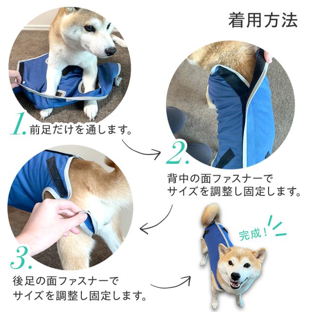 ペット用 術後服 犬 女の子用 5号 ブラウン 大阪公立大学との共同開発 