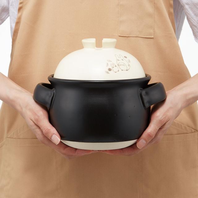 萬古焼 ご飯 鍋 1合 Sサイズ ばんこやき 万古焼 陶器 焼き物 スケーター skater CHDN1 となりのトトロ totoro スタジオジブリ 女性【ごはん なべ キャラクター キッチン】_6