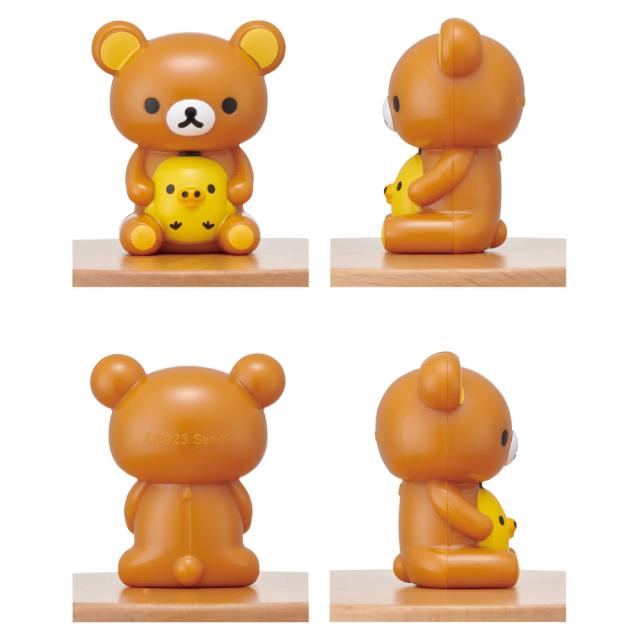 マスコット付き キャニスター ホーロー 琺瑯 木 蓋 750ml 保存容器