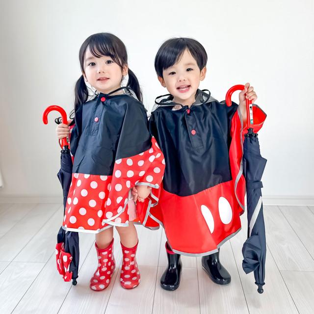 キッズ レインポンチョ なりきり 子供 合羽 雨具 フード付き