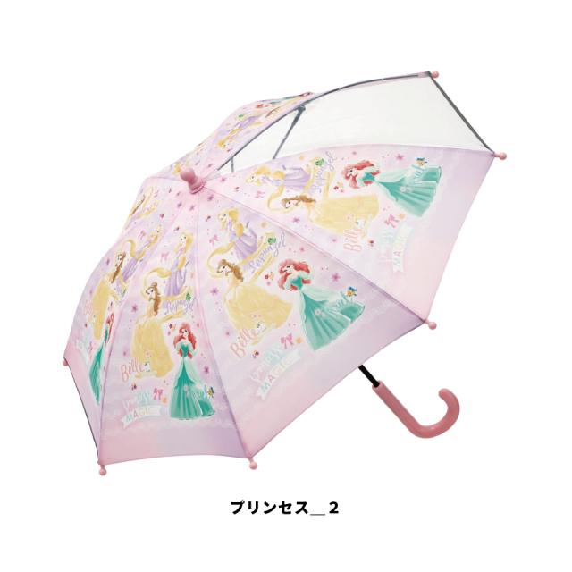 子供用 傘 キッズ 40cm 透明窓 窓 グラスファイバー かさ 雨傘 手開き