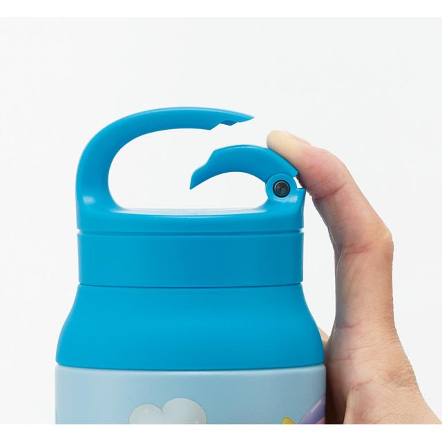 スケーター 水筒 600ml カラビナ ハンドル ステンレス ボトル 保温