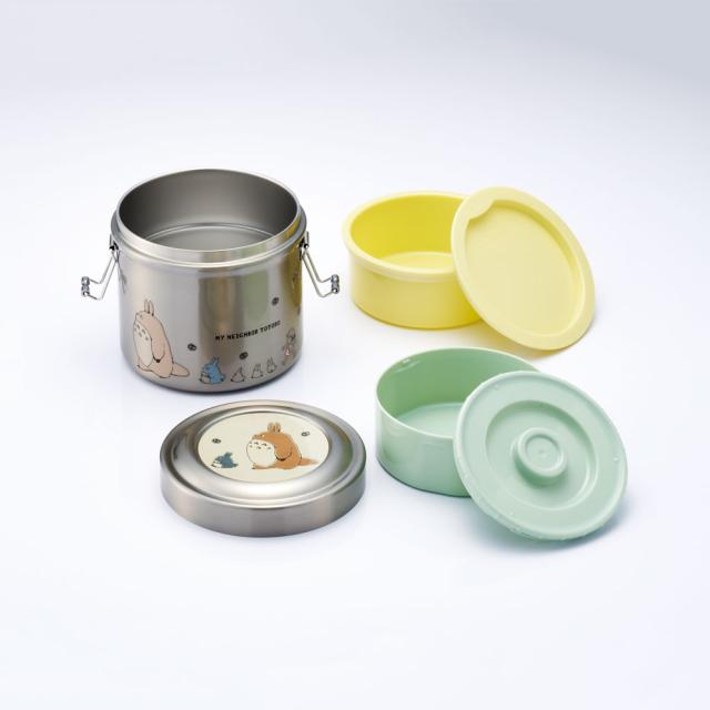 抗菌 保温 弁当箱 真空 ステンレス ランチボックス 総 容量 640ml