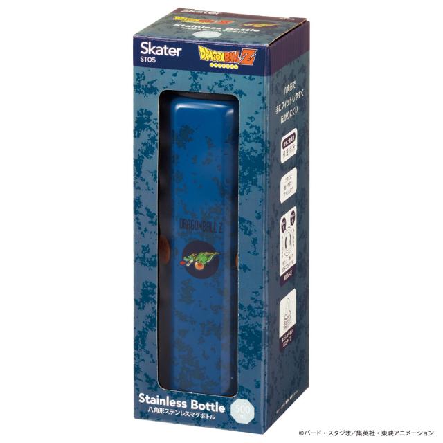 スケーター 水筒 500ml ステンレス 保冷 保温 直飲み 八角形