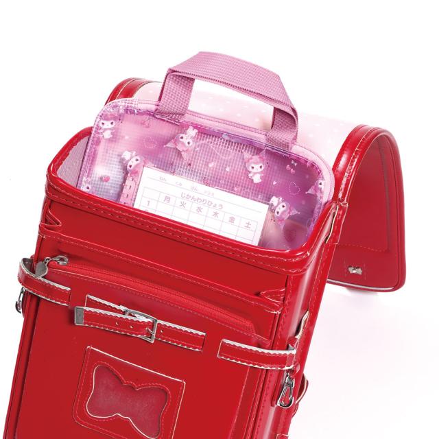 仕切り付き 連絡袋 小学校 ランドセル プリント 収納 整理 整頓